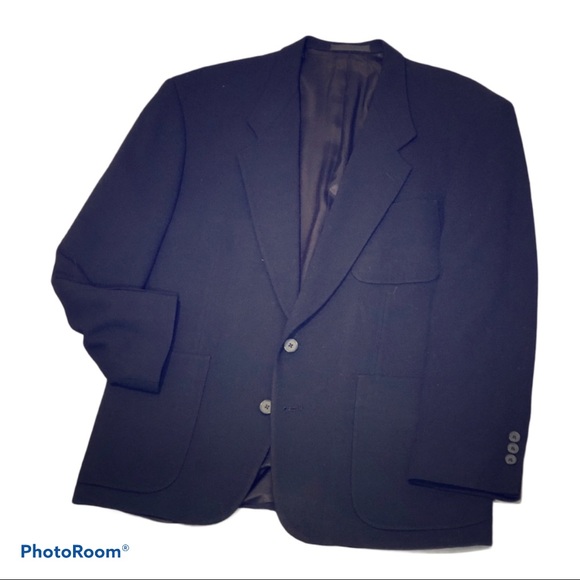 Vtg Wool Givenchy Monsieur Sports Coat Blazer 41R?